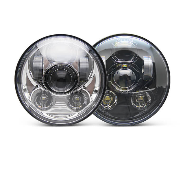 50w / 30w 5,75 "tommers LED Headlight Dot for Harley JG-M003D