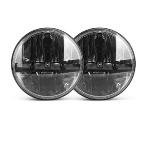 Eagle Series ® 7 tommers Anti Dazzle Bottom Luminescens LED Headlight JG-J004
